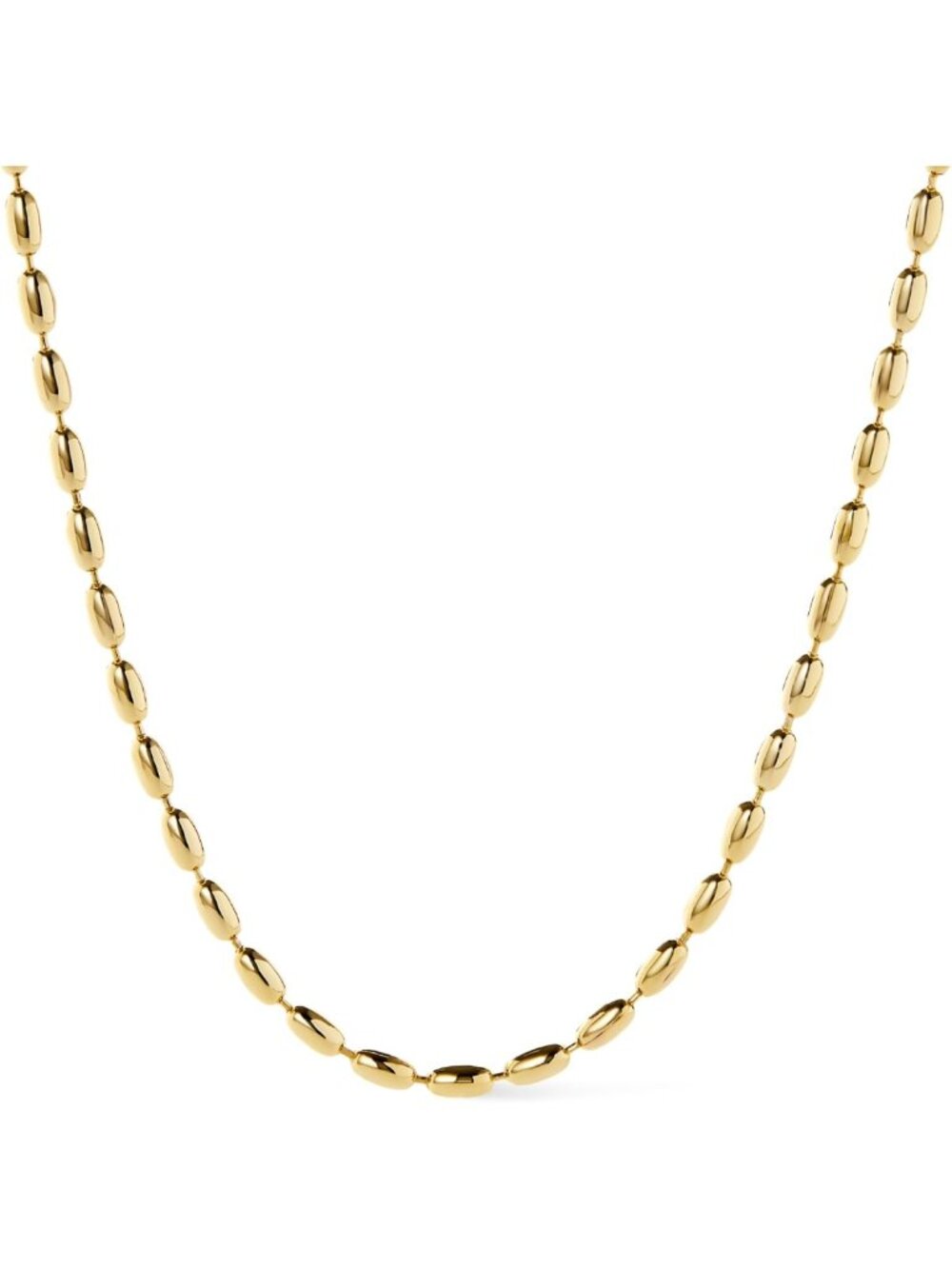 14K Gold Plated Chain Necklace for Women | Elegant Layering Jewelry Piece